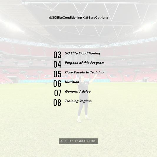 Building Foundations (Made Specifically for Footballers) 4-Week