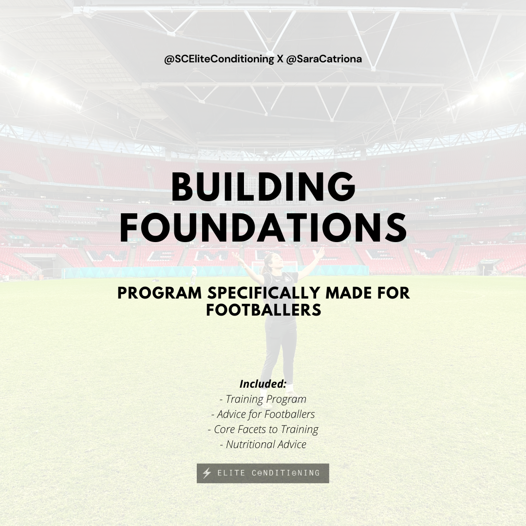 Building Foundations (Made Specifically for Footballers) 4-Week