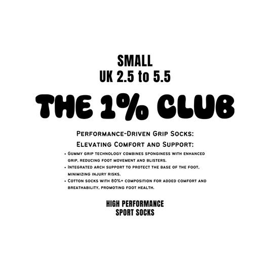 THE 1% CLUB GRIP SOCKS