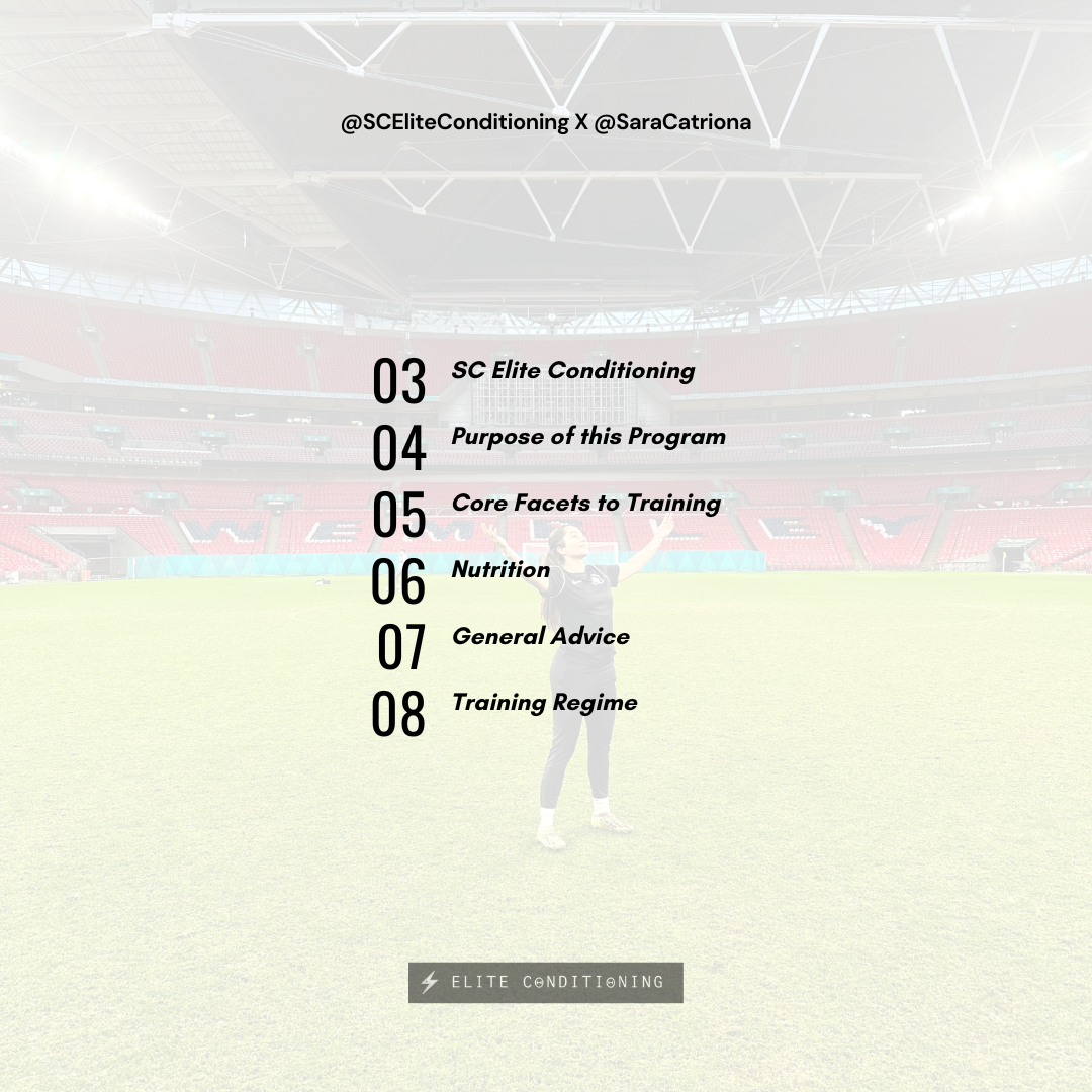 Building Foundations (Made Specifically for Footballers) 4-Week