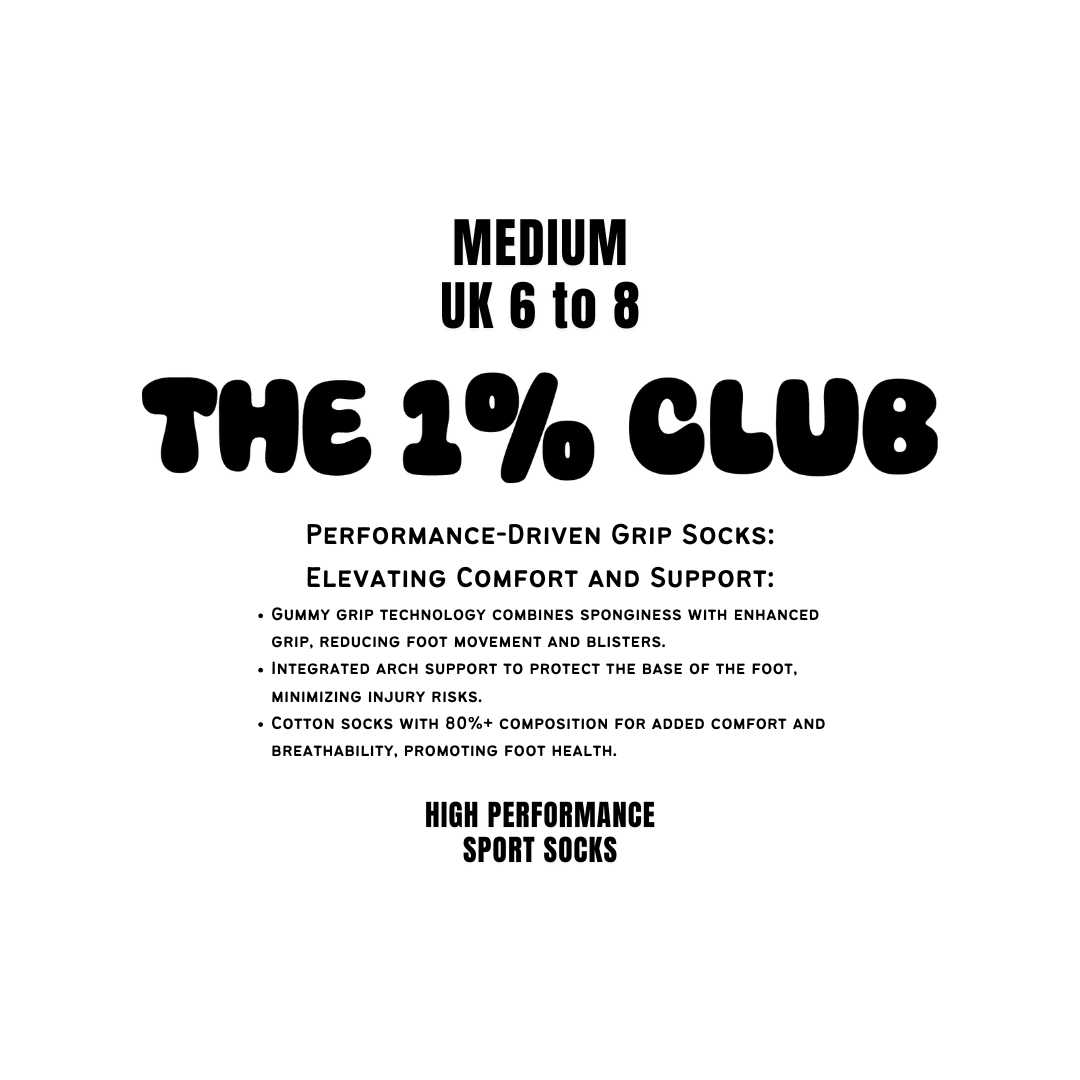THE 1% CLUB GRIP SOCKS