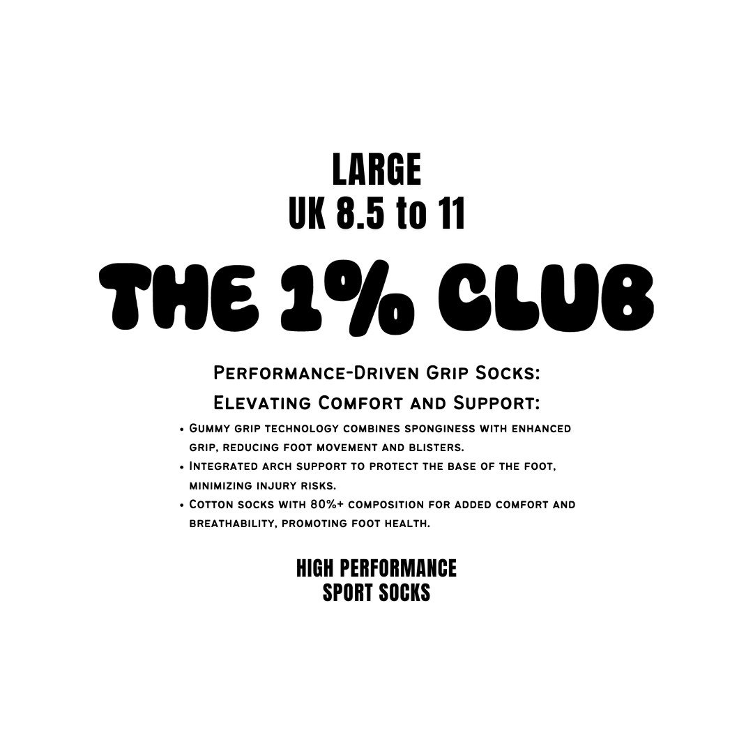 THE 1% CLUB GRIP SOCKS