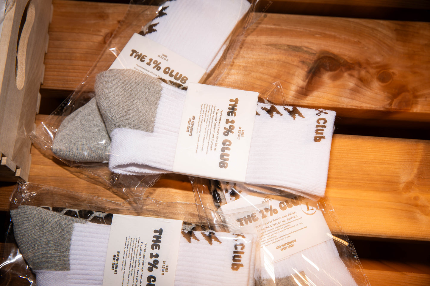 THE 1% CLUB GRIP SOCKS