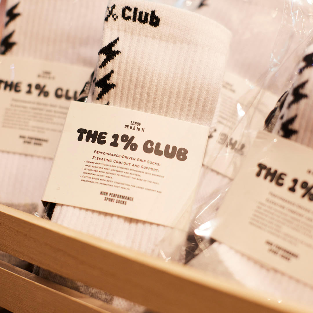 THE 1% CLUB GRIP SOCKS
